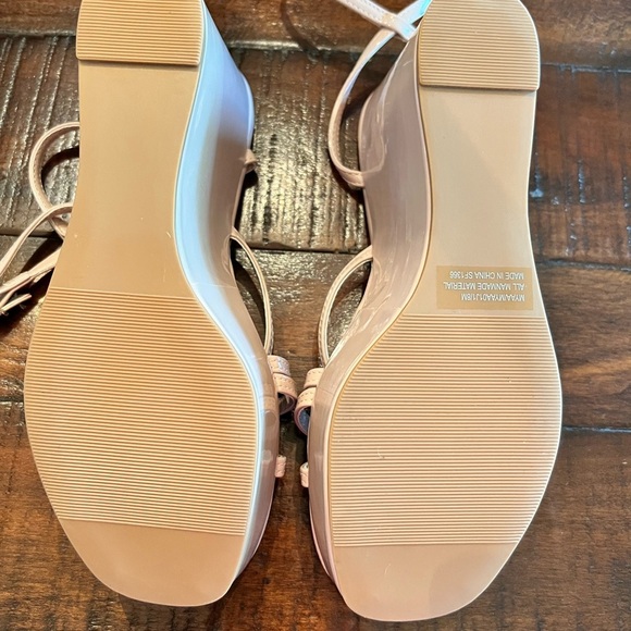 Madden Girl Pink Wedge Sandals / New never worn. - Picture 3 of 4